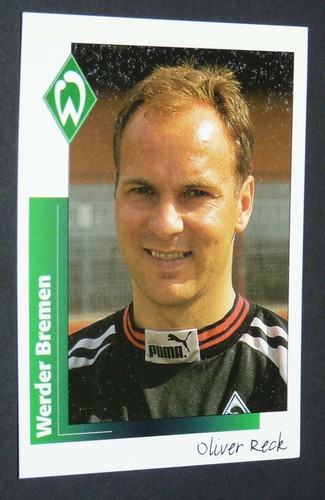 Reck werder bremen - reck, panini