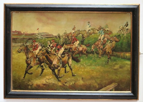 Peinture sur toile - sur, course
