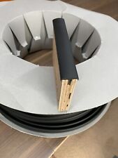 18mm T TRIM BLACK  DOUBLE LIP TABLE 10 METRE ROLL OF FURNITURE KNOCK ON EDGING