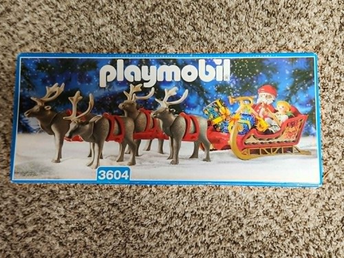 Playmobil santa and reindeer - santa,