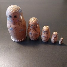5 Poupées Russes Gigognes