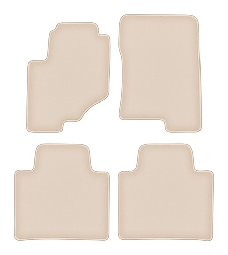Tapis sol velours beige - tapis,