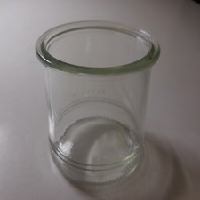 Vintage Pottery Glass Table Home Pocket Empty Container Vase France N7981