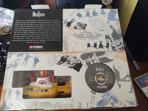 Corgi classics beatles - beatles, yellow