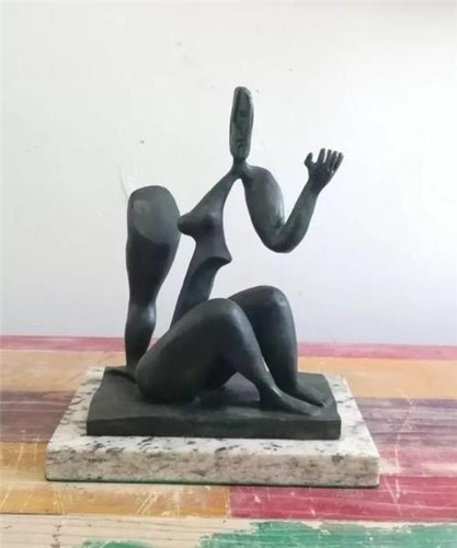 Byron galvez bronze - bronze, sculpture
