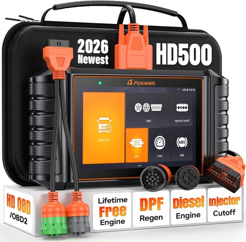 Foxwell hd500 heavy duty truck - heavy,