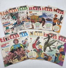 10 Magazines Tintin 1975/78
