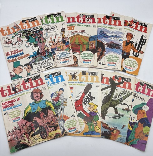 Magazines tintin 1975 78 - magazines,