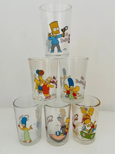 Lot verres les simpson amora - lot,