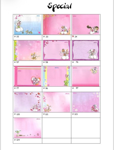 Lot 200 feuilles diddl - 200,
