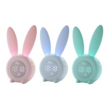 Lovely Rabbit Kids Réveil Enfants Smart Sleep Wake Up Trainer Night Lamp