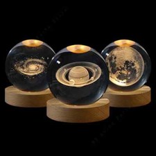Veilleuse Boule De Cristal 3D