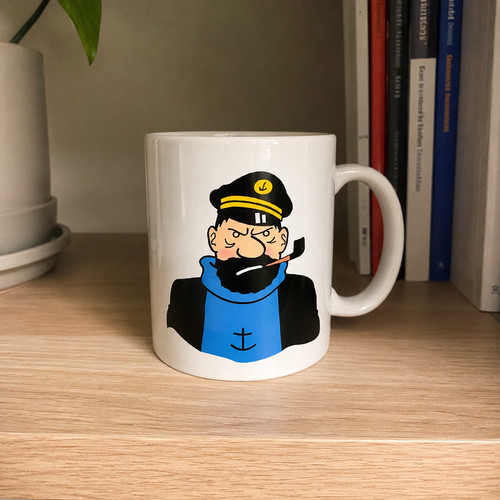 Mug tintin capitaine haddock - capitaine,
