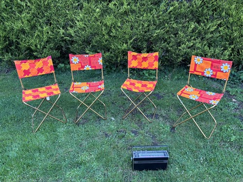 Lot chaises pliantes de - lot,