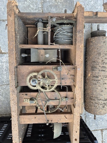 Très rare horloge orgue - rare,