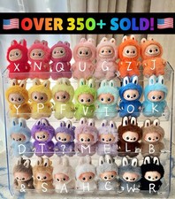 CHOOSE YOUR LETTER Labubu V4 Pin for Love A-Z Popmart Authentic V1 V3 V2