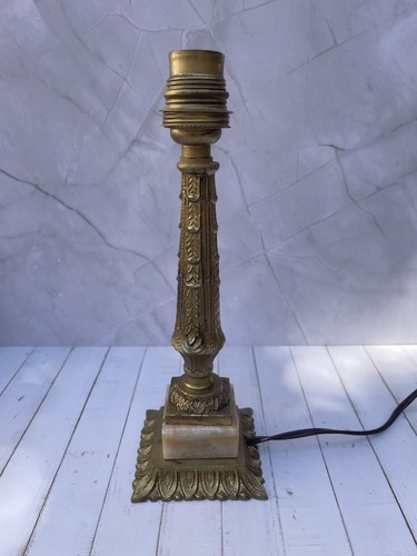 Pied lampe table métal - lampe,