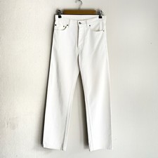 Helmut Lang 1996 Cockring White Denim Pants