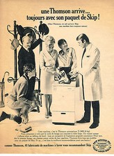 ADVERTISEMENT 1967 THOMSON washing machine washing machine