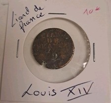 LOUIS XIV - LIARD DE FRANCE -
