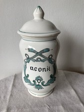 Grand pot à pharmacie en