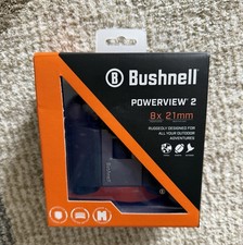 BUSHNELL POWERVIEW 2 8x21mm Binoculars NIB