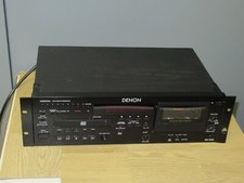 DENON DN-T625 Professional Stereo Cassette Tape Deck / CD Player Needs Repair
