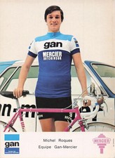 Bike - cycling racer cyclist Michel Roques Team GAN Mercier