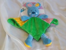 Doudou lapin, carré, Casino, Tilapin