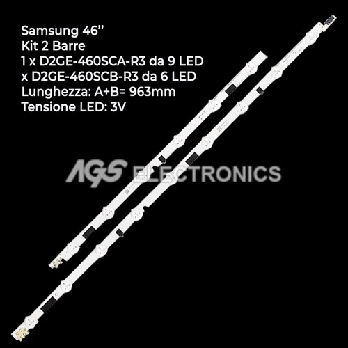Kit barres bandes led - tv,