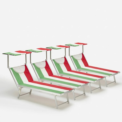 Transats plage bains - 4,