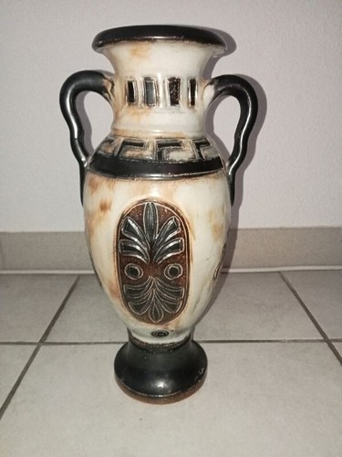 Superbe vase amphore - , roger