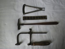 4 outils anciens d'horloger