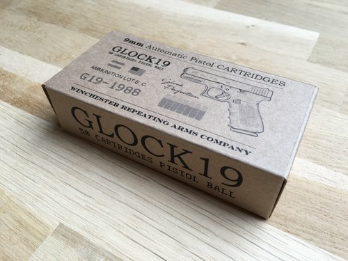 Empty box glock - gen, ammo