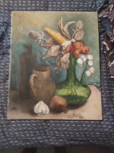 Tableau ancien huile - ancien,