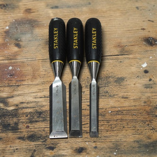 Stanley set wood - 3, chisel