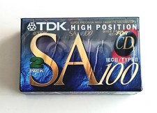 TDK SA100 – Cassette Audio -