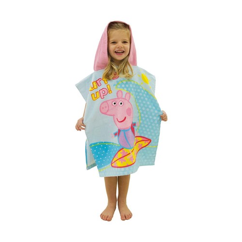 Peppa pig surf - coton, poncho