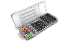 Fox Micro Swinger 4 Canne Set / Rouge Orange Vert Bleu / Pêche Au Carpe / CSI041