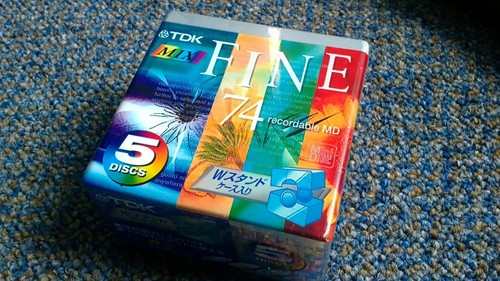 Minidisc tdk fine série 1 - 5,