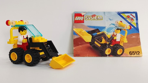 Lego city 6512 chargeuse - lego,
