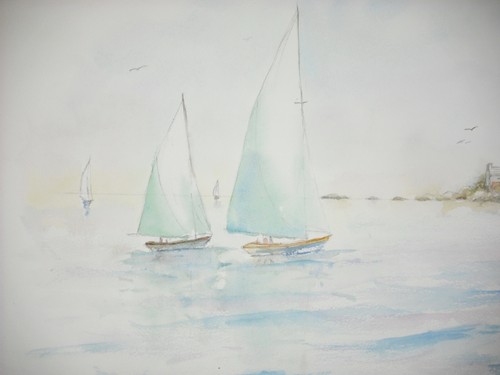 Evelyne devisme aquarelle - devisme, 65
