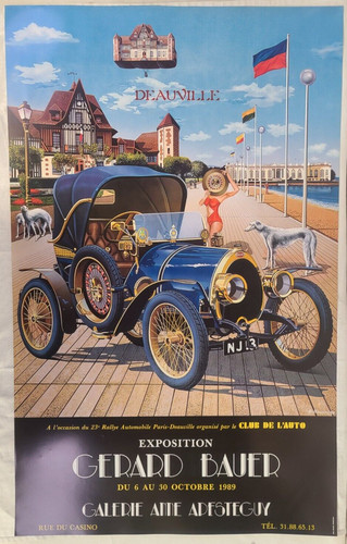 Bauer affiche vintage - bauer,
