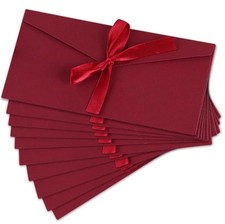 Lot de 10 enveloppes en papier