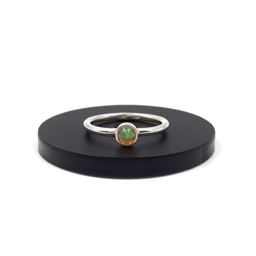 Bague minimale argent - bague, en
