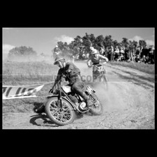 Photo M.000485 JOHN BURTON (BSA 500 GOLD STAR) 62 MOTOCROSS