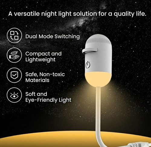 Galaxy night light projector - night,