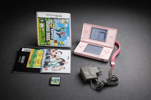 Nintendo lite rose new - nintendo,