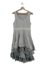 MYRINE & ME Robe à bretelles Dames Robe T EU 38 gris clair style décontracté