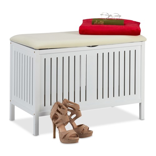 Banc avec espace rangement - banc,